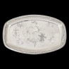 Plateau en argent à décor de feuilles de Ginkgo, maison Cardheilac 1885-1904