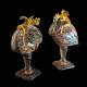 Paire de vases aux dragons Escalier de Cristal – Rousseau & Leveillé, circa 1880-1890.