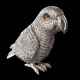 Poudreuse oiseau en étain