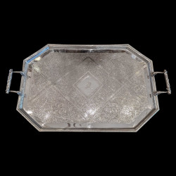 Fine Late 19th-Century Indian-Inspired Silver-Plated Tea & Coffee Service
