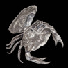 Plat à caviar en forme de crabe par Piero Figura