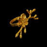 Flower Gold Napkin Ring