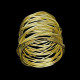 Gold nest napkin ring GM