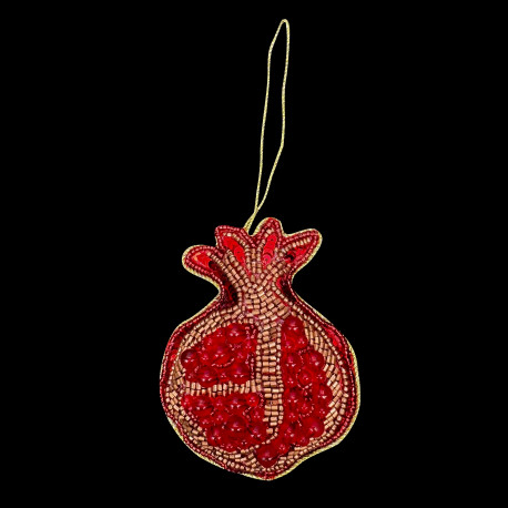 Beaded pomegranate