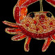 Crabe perlé
