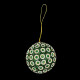 Green Beaded Ball Treasure Christmas Time