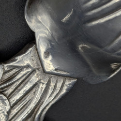 silver-plated strawberry serving spoon, Christofle, circa 1894