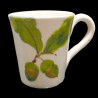 Mug faïence Feuille de chêne