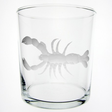 Verre droit haut Homard