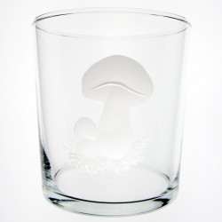 Verre droit haut Cèpes 240 ml H 9,2 cm D 9 cm