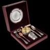 PUIFORCAT, christening set solid silver