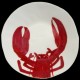 Homard breton assiette creuse D 23 cm