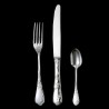 Dessert fork "Tulipe" silverplated