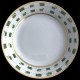 Assiette de présentation D 30 cm Royal Limoges collection La Bocca Vert