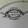 Creil & Montereau Assiette fraise George Sand
