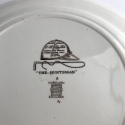 Copeland hunting scenes Herring assiette de table
