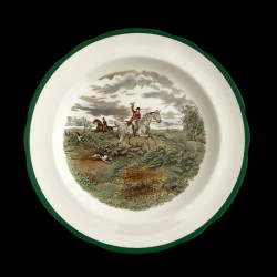 Copeland hunting scenes Herring assiette de table