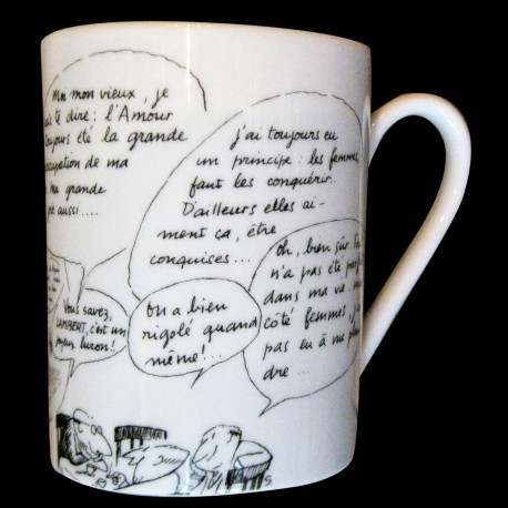 Mug les 2 boites cadeau noires