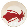 Assiette de table faïence Encornet