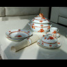 Assiette creuse 23cm Apponyi Herend
