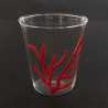 Verre droit Corail brin