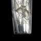 silver plated shaker with casino and Paris decord