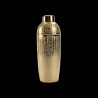 Gilded brass cocktail shaker