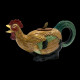 Minton Majolica Cockerel Teapot