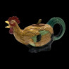 Théière en majolique Minton "Coq"