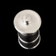 Silver churn pepper mill solid silver