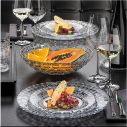 Assiette de présentation osier