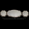 large table center circa 1910 silver plated