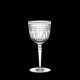 Platinum Cut Crystal White Wine Glass