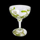 "Mistletoe" Shot glass Edmond Lachenal