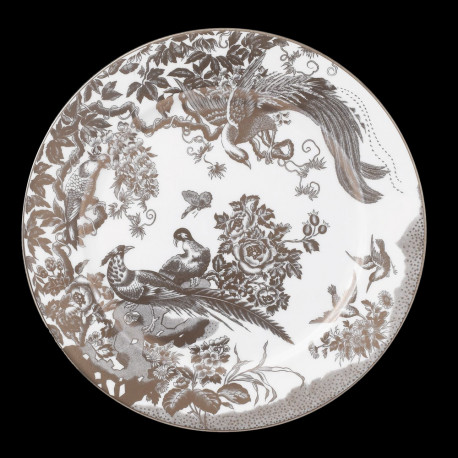 Royal Crown Derby Aves Platinum Dessert plate