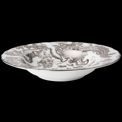 Assiette creuse porcelaine Royal Crown Derby Platine