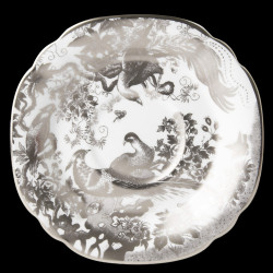 Tasse & Sous tasse à déjeuner Royal Crown Derby Platine
