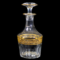 Carafe avec bouchon cristal Baccarat Eldorado XIXe