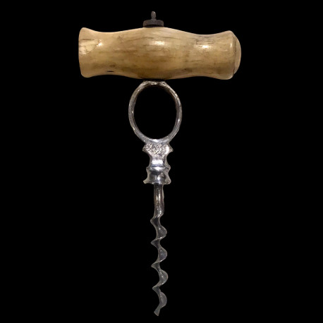 Bone T-shaped Corkscrew19th century