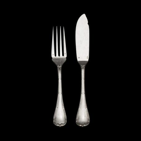 Fish flatware Rubans Christofle