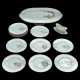 Fish set for 12 people in Limoges Bernardaud Porcelain