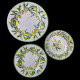 Assiette de table melamine collection Pitcholine