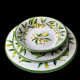 Melamine Picholine collection deep plate