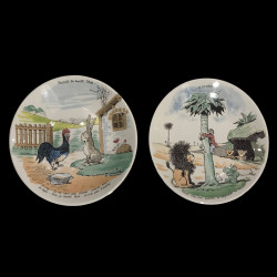 Coffret 6 d'assiettes Benjamin Rabier