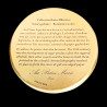 Boîte de 6 dessous-verre en tôle "Scènes galantes"