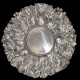 Surtout de table corbeille de fruit en argent par Buccellati