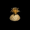 Seau à glaçon Ananas doré Mauro Manetti 1960 intérieur métal