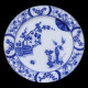 Creil et Montereau modèle Japon XIXe assiette table faience 23 cm