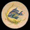 Set de 4 assiettes de table thème marin de Eusebi Diaz-Costa