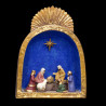 Blue Alcove Christmas Crib